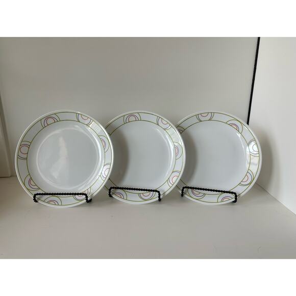 3 Corelle Hoola Hoops Dinner plates, discontinued, - Picture 1 of 6